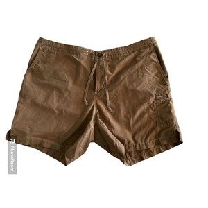 Columbia Sportswear Cargo Shorts Outdoor Hiking Khaki Brown Women’s Size XL